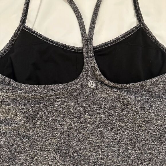 NWOT Lululemon Grey Spaghetti Strap Racerback Tank Size 10 - Picture 8 of 10